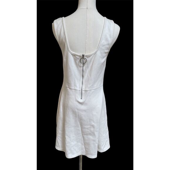 Avec Les‎ Filles White Dress Size Medium Classic Sleeveless Womens NWT - Picture 2 of 6